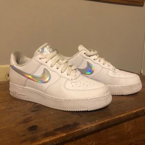 Holographic Nike Air Force 1’s